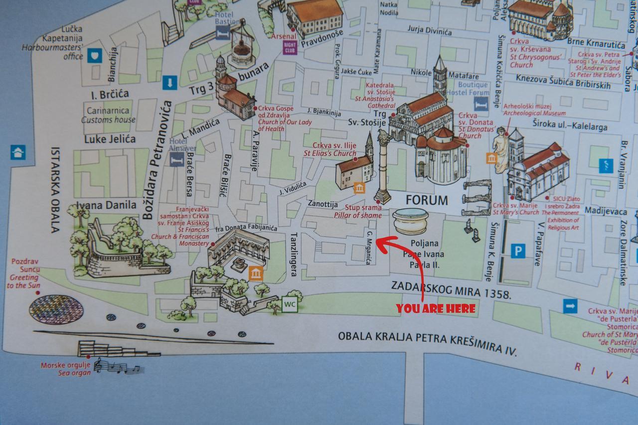 Domus Romana Lux Bed & Breakfast Zadar Exterior photo
